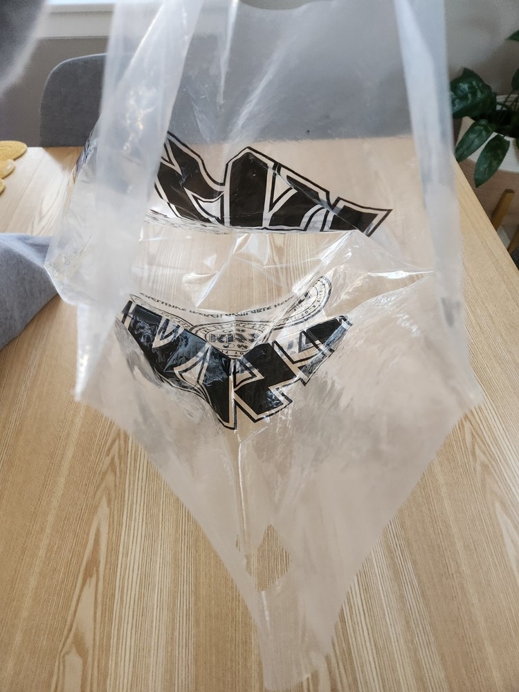 KISS End Of The Road 50th Anniversary Tour Plastic Merchandise Bag