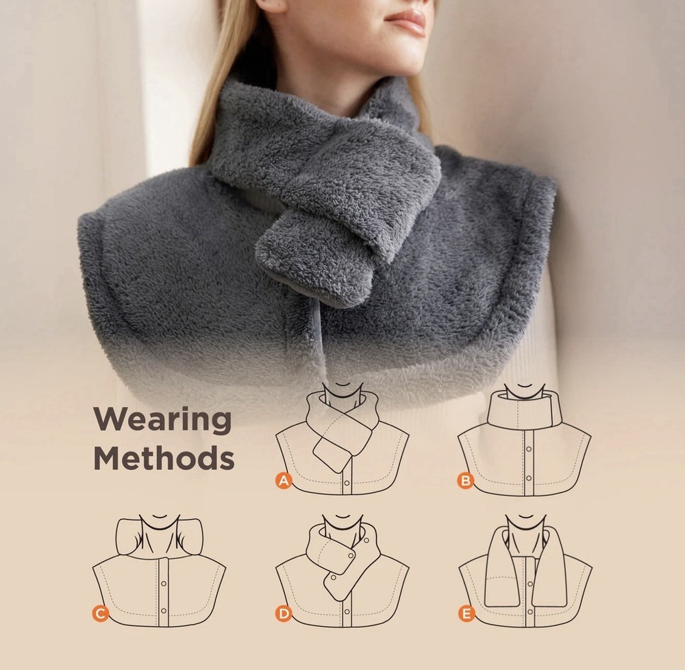 Bedsure Heating Pad 24X34 Grey OPENBOX