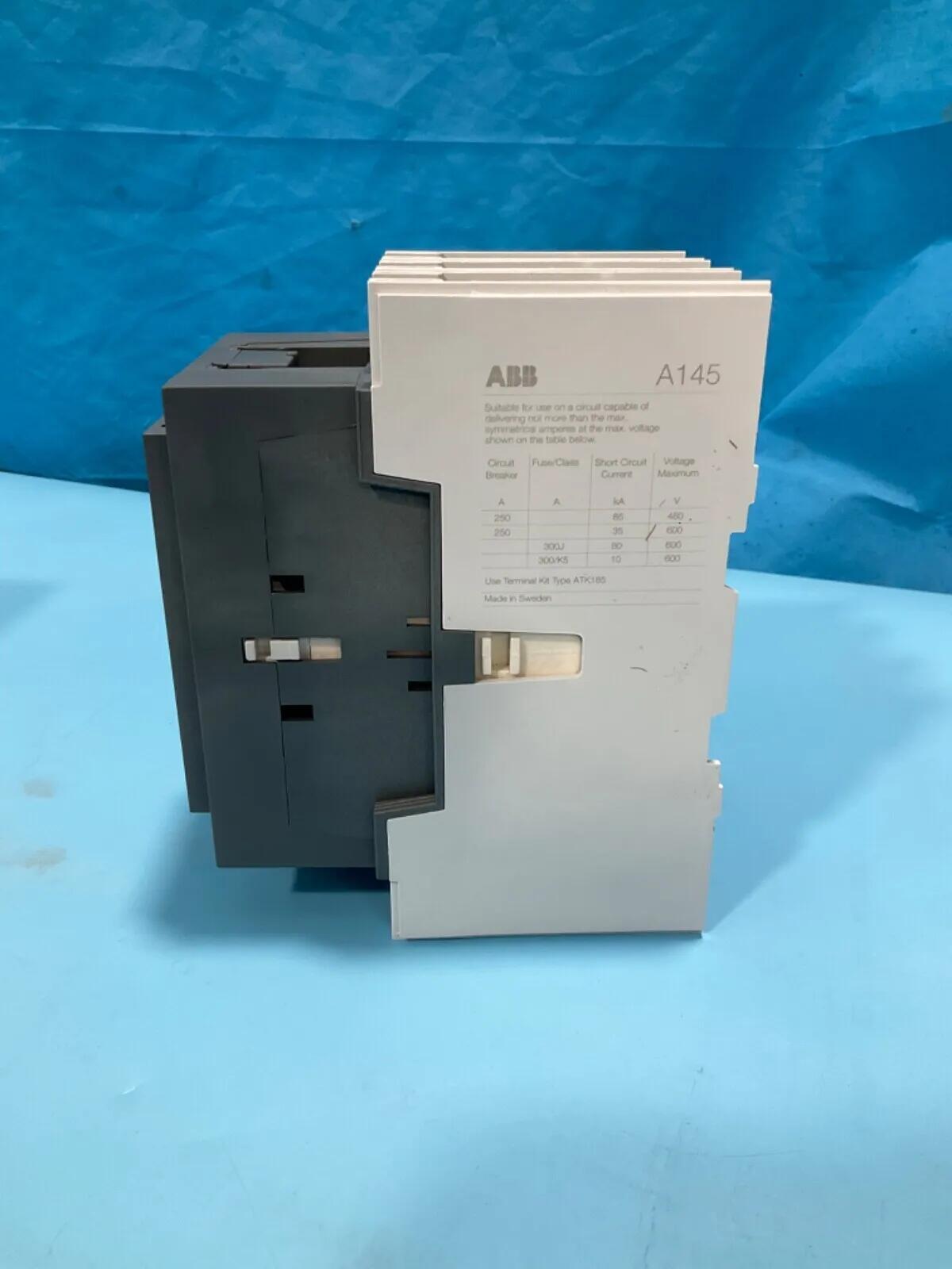 New In Box Boxed ABB A145-30-11-84 3P 120 V Coil Contactor