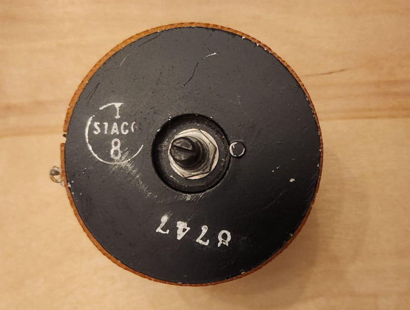 Staco Energy Powerstat Variable Autotransformer Type 221 - 0-120V @ 2.25A