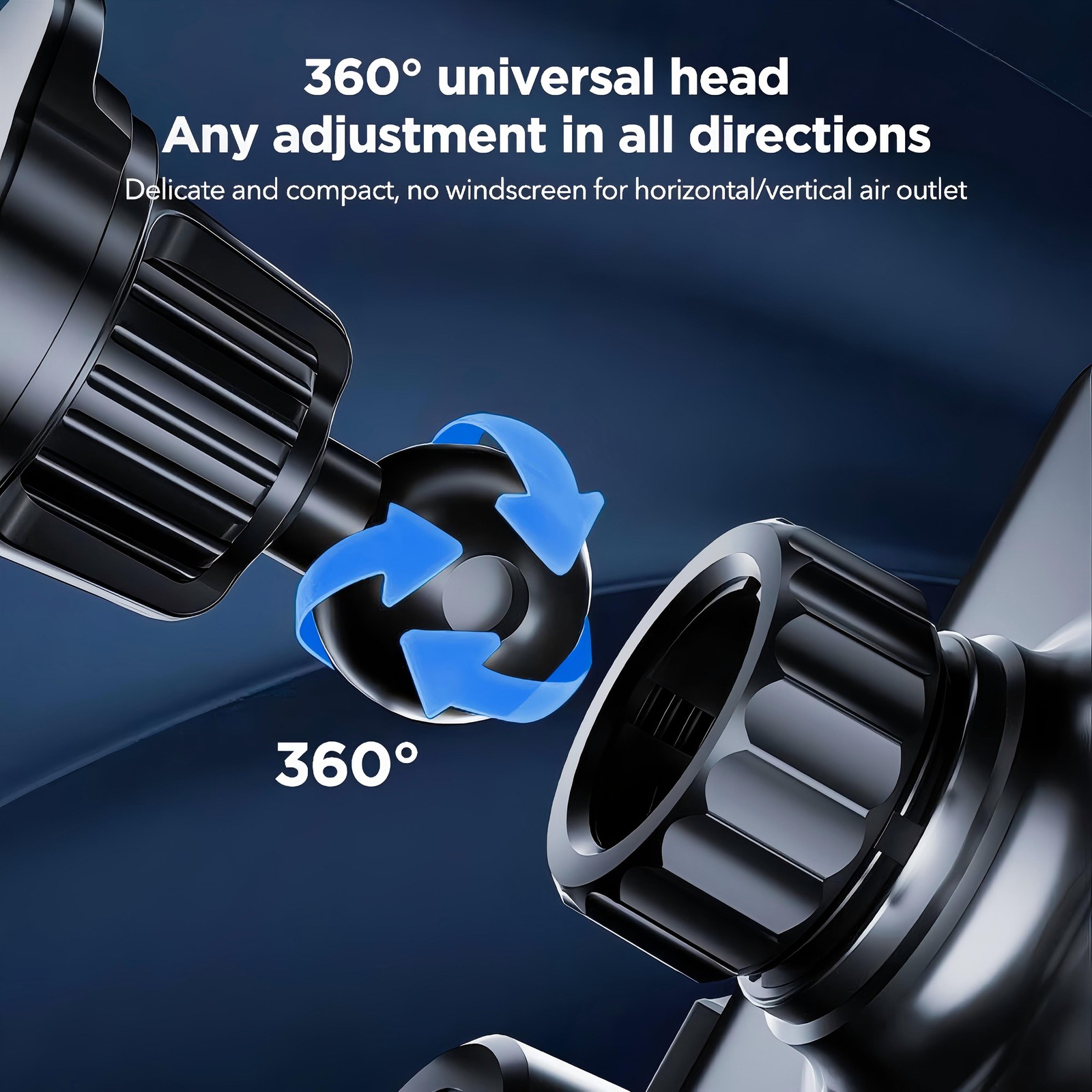 66W Fast Wireless Car Charger Automatic Clamping Mount Air Vent Phone Holder US