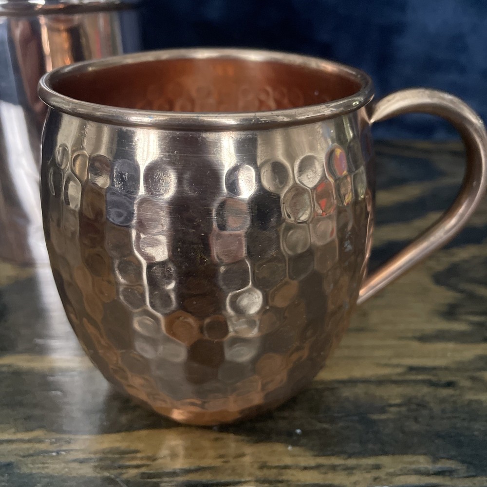 Cpper Coffee Percolator Maker With Bonus Copper Mug
