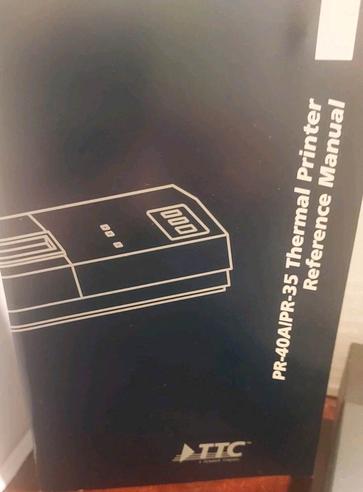 TTC PR-40A PORTABLE THERMAL PRINTER