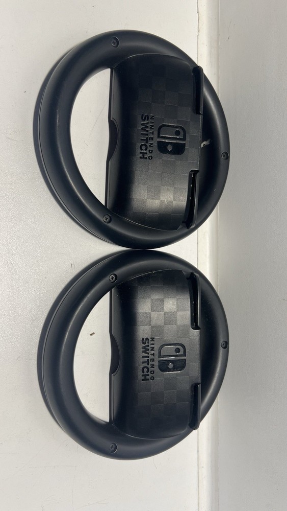 Nintendo Switch Accessories Bundle – Dock, Joy-Con Grip, Wheels – Untested