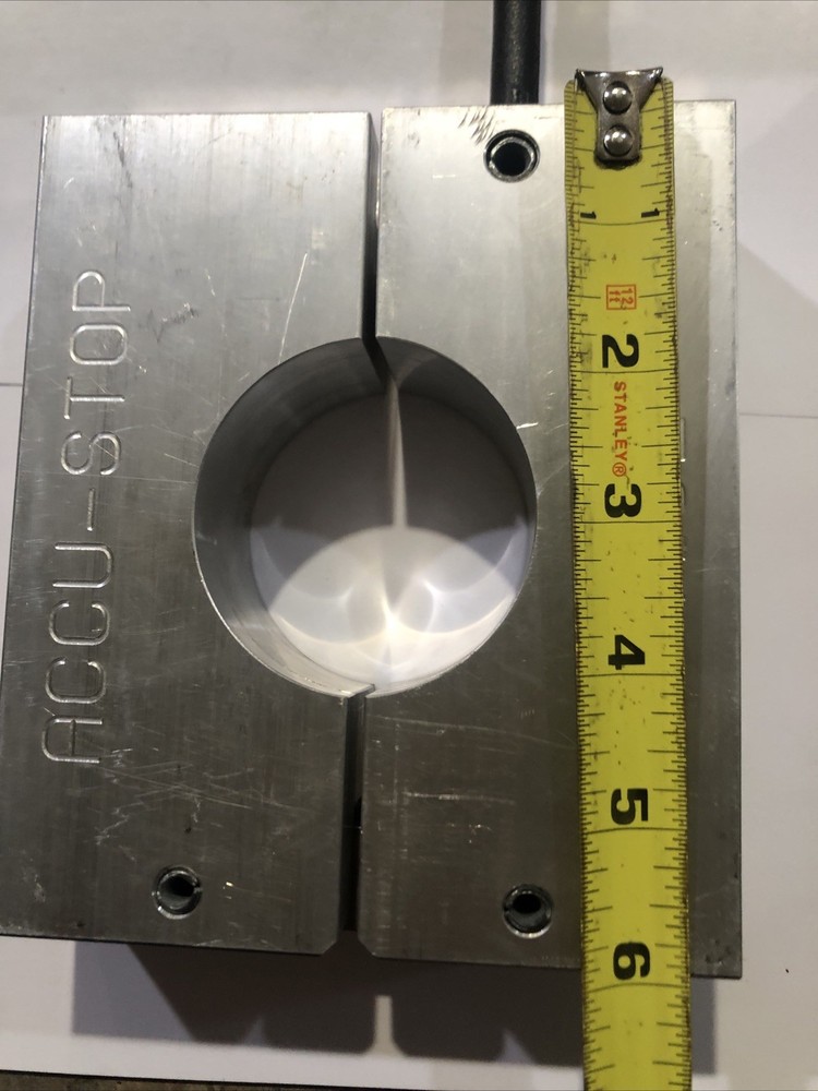ACCU STOP Aluminum Vise NEW