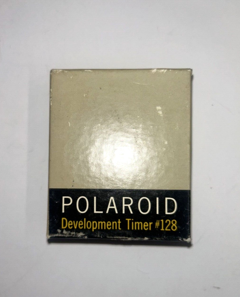 Vintage Polaroid Development timer #128 Original Packaging