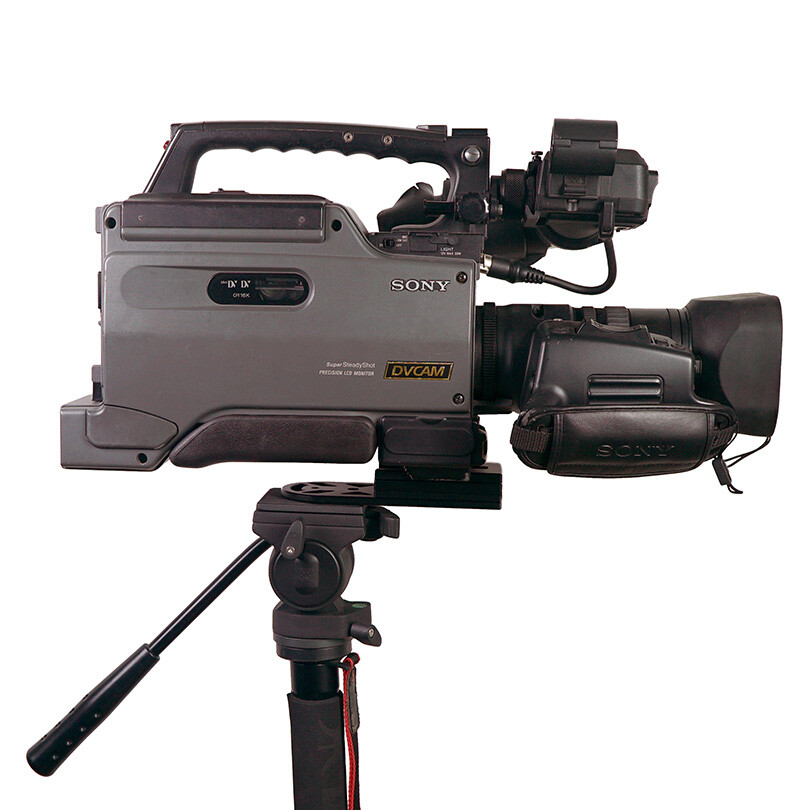 Lanparte Rotatable V Lock Quick Release Camera Plate for Sony ENG Camera Tripod