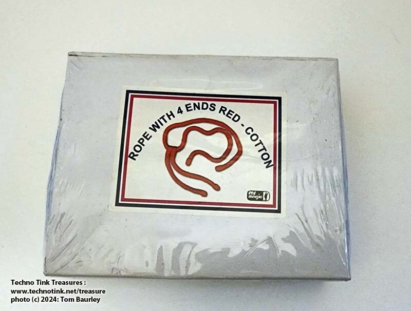 Rope With Four Ends. Magic. Tricks. Rope.