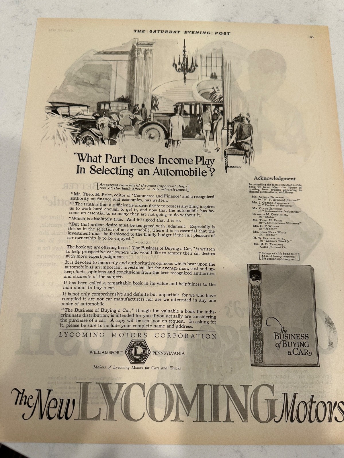 Orange Crush one-page ad Saturday Evening Post April 28 1923