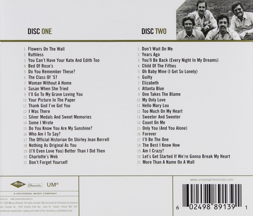 Statler Brothers Gold (CD)