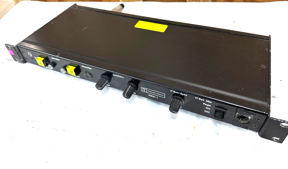 Production Intercom MSM-1 - Please Read