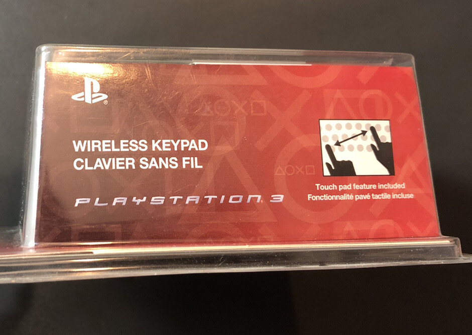 Official Sony PS3 Controller Attachment [ Wireless Keypad ] NEW