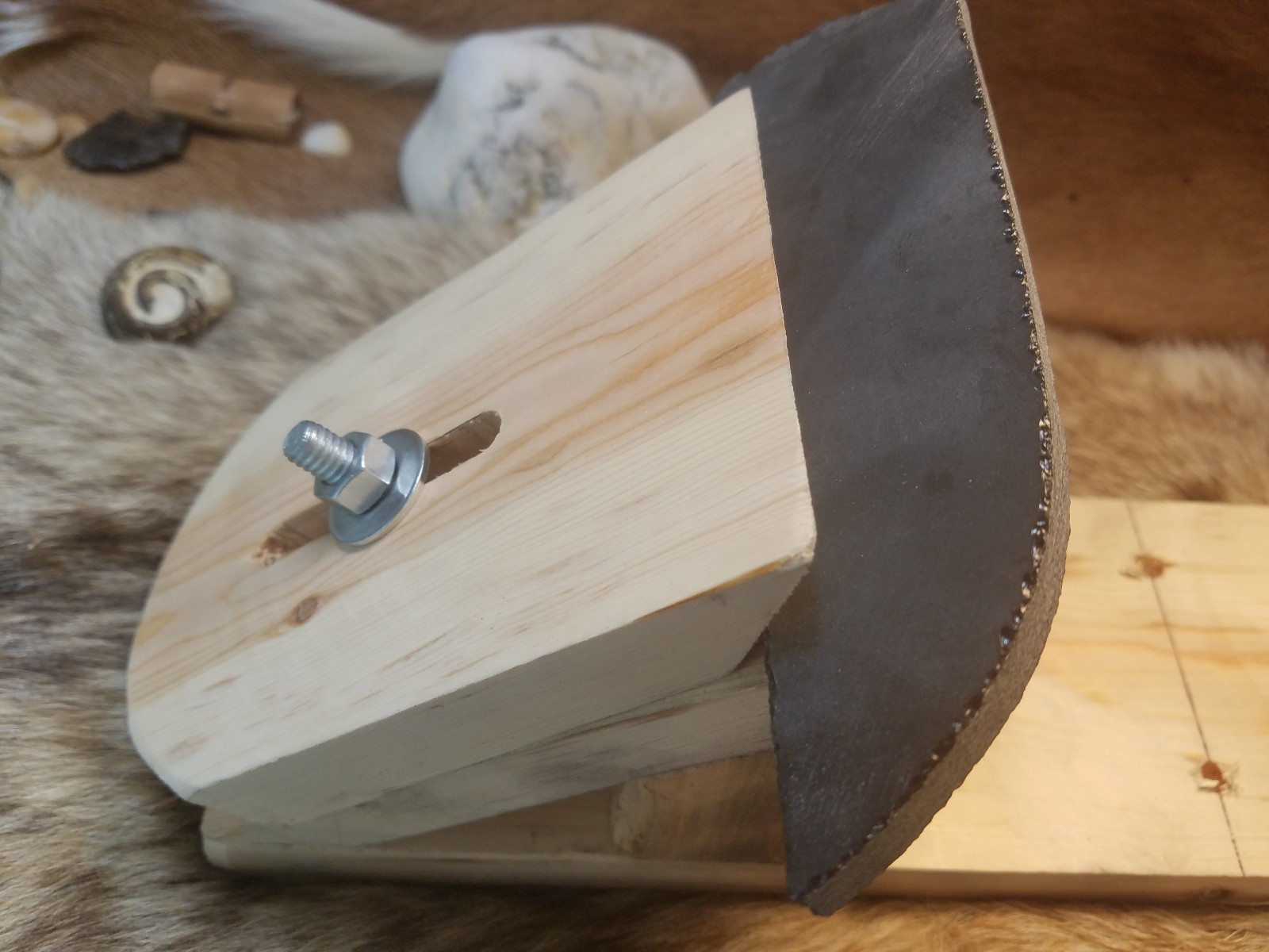 PRO GRADE Flint Knapping Dutchman Jig Primitive Disabled Knapper For Everyone SC