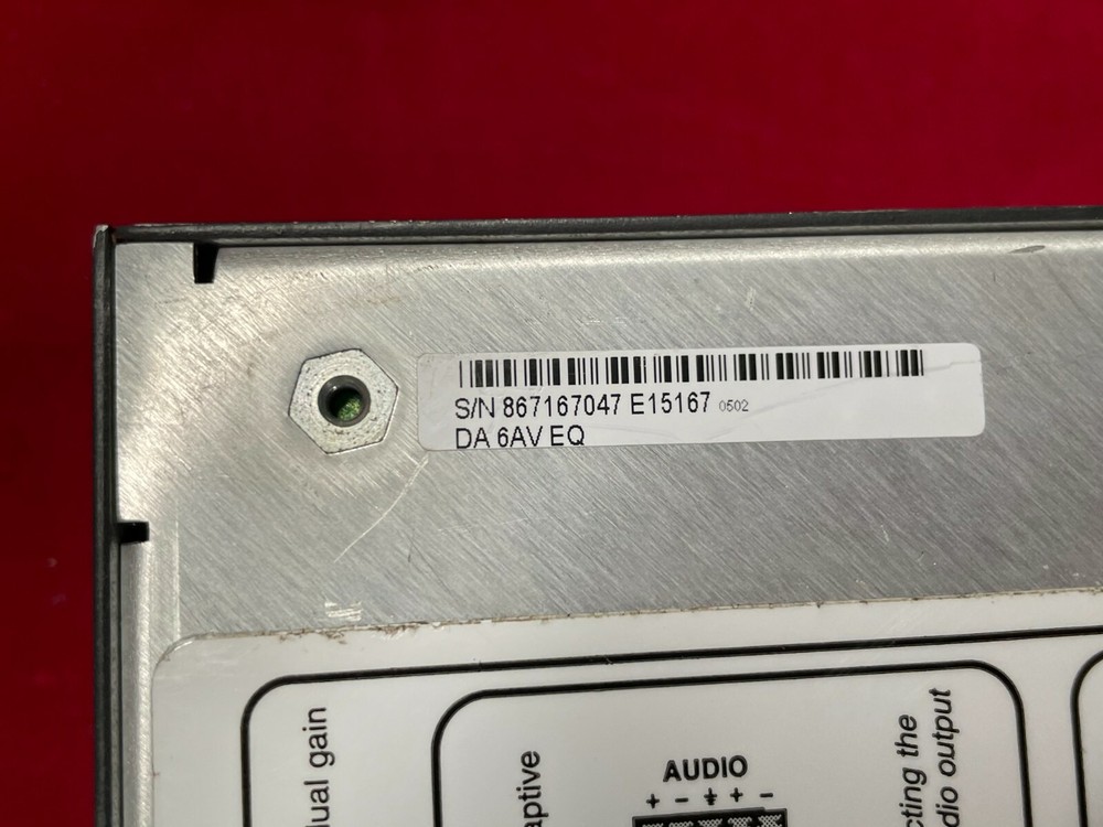 Extron DA6AVEQ Video/audio Distribution Amplifier