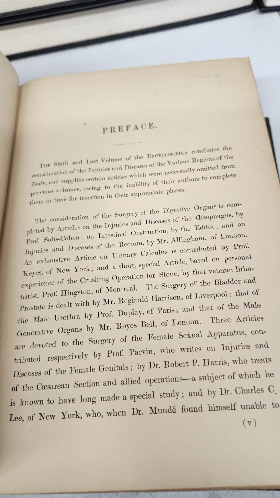 1886 International Encyclopaedia of Surgery John Ashhurst Jr Vol VI