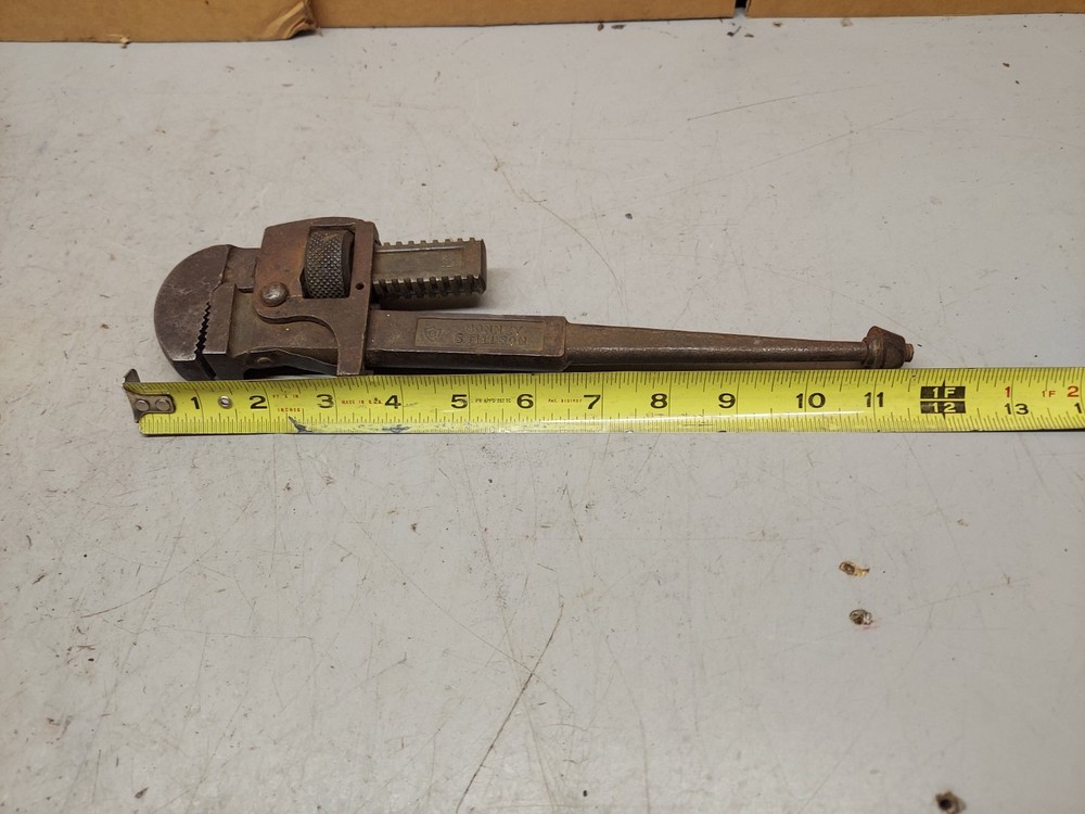 Vintage Stillson Walworth # 14 Adjustable Pipe Wrench