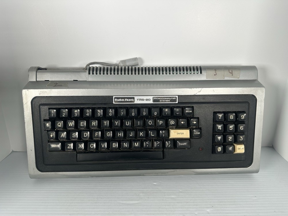 Radio Shack TRS-80 Computer Powers On No. 26-1104. Lowercase Modification Kit