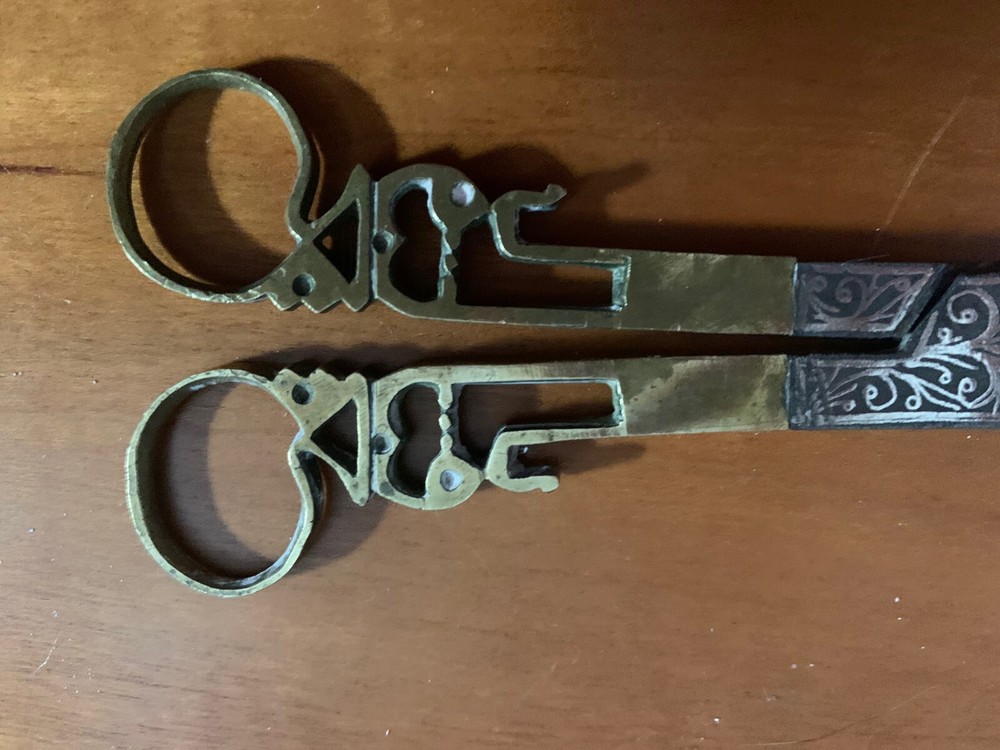 Antique Ottoman Calligraphers Scissors