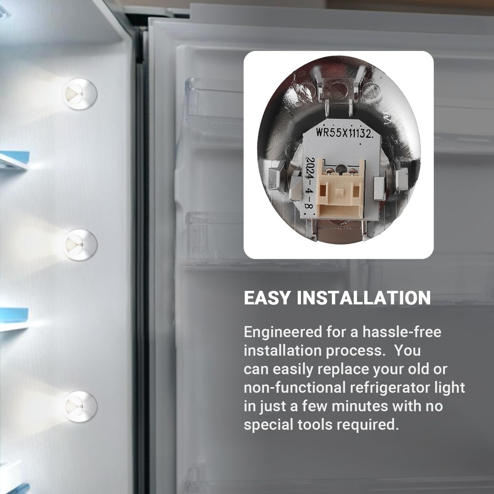 Upgraded LED Light Replacement for GE Refrigerators,Fridge Light Bulb Replace...