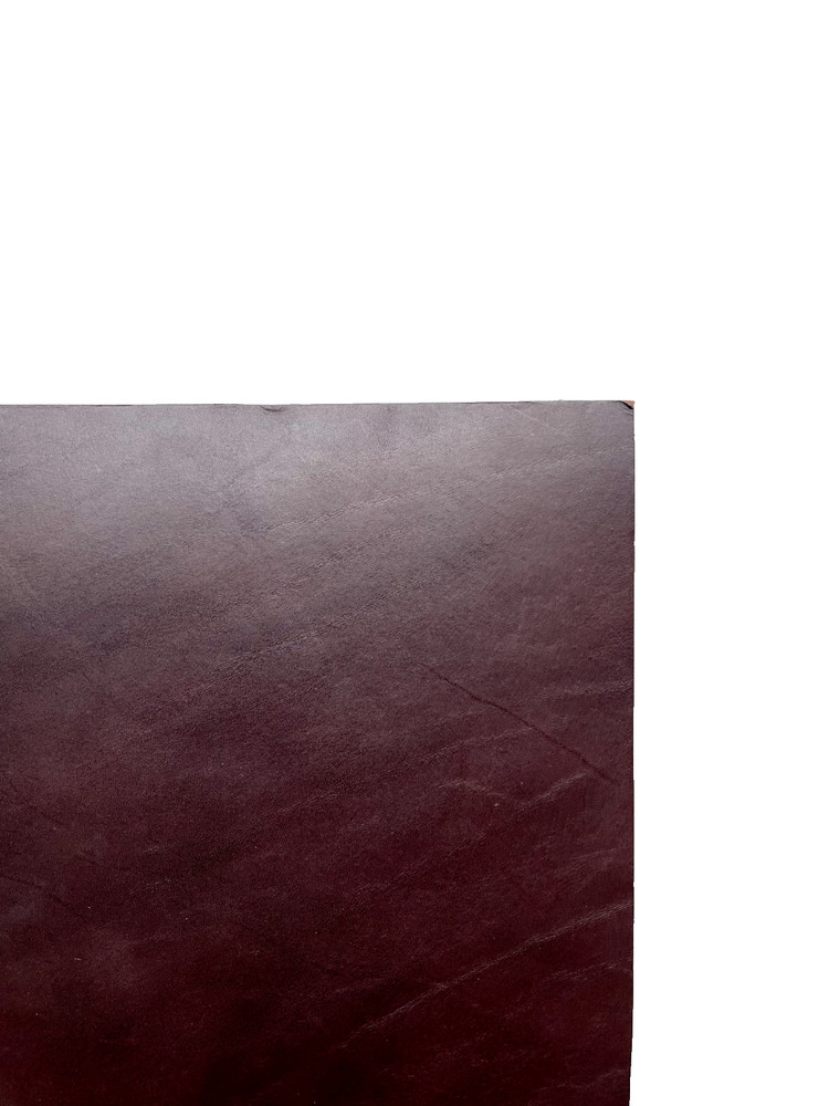 Large Dark Brown Leather Panel