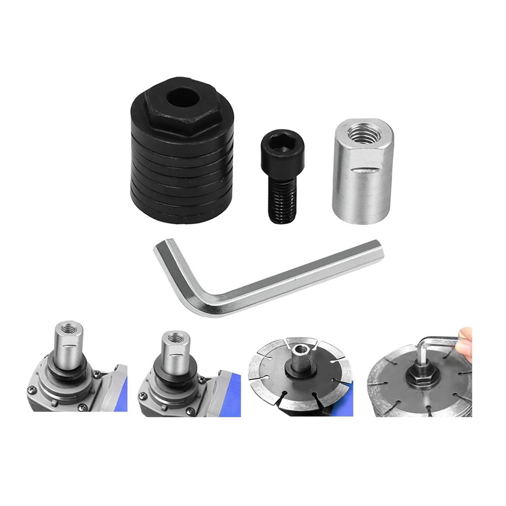 Angle Grinder to Grooving Machine Adapter Conversion Quick Connect Stable