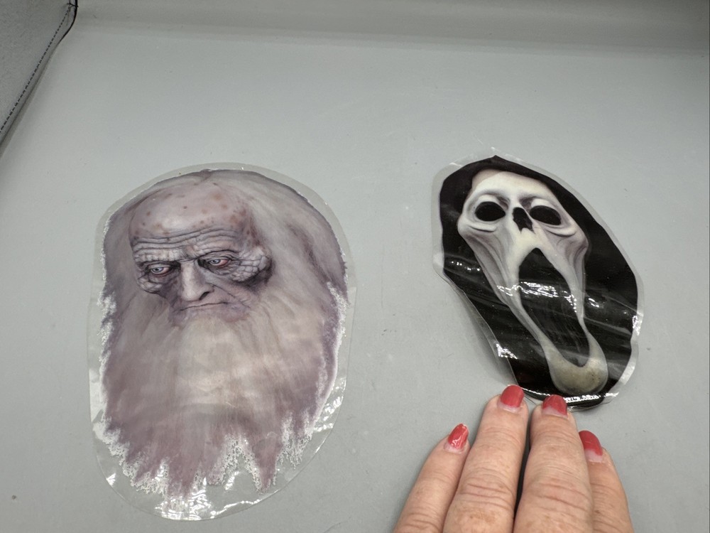 Goosebumps Skeleton Window Cling & Extras