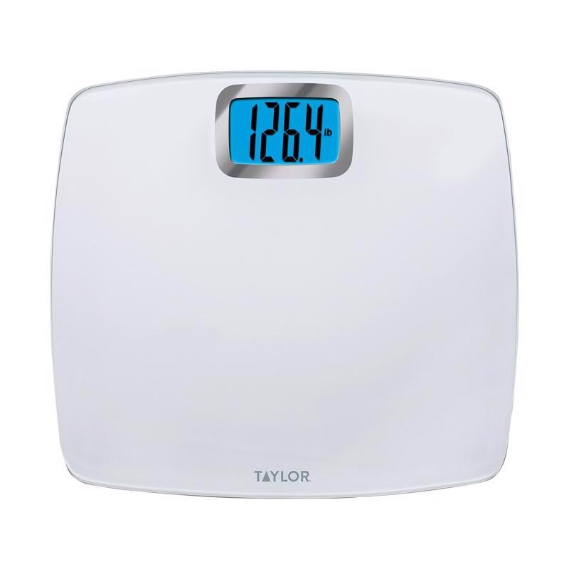 Taylor 440 lb Digital Bathroom Scale White
