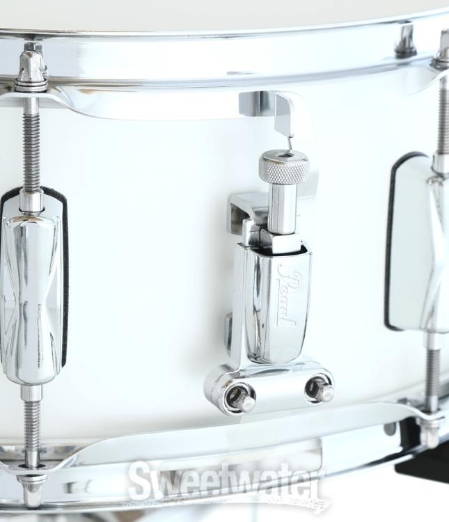 Pearl Decade Maple 5-piece Shell Pack - 22" Kick - White Satin Pearl
