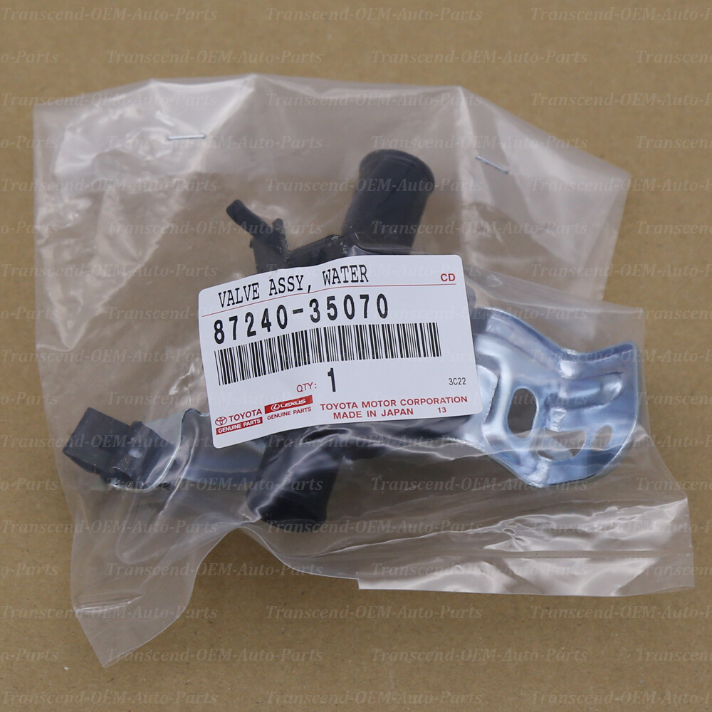 GENUINE OEM 87240-35070 HVAC HEATER WATER CONTROL VALVE for 98-02 TOYOTA 4RUNNER