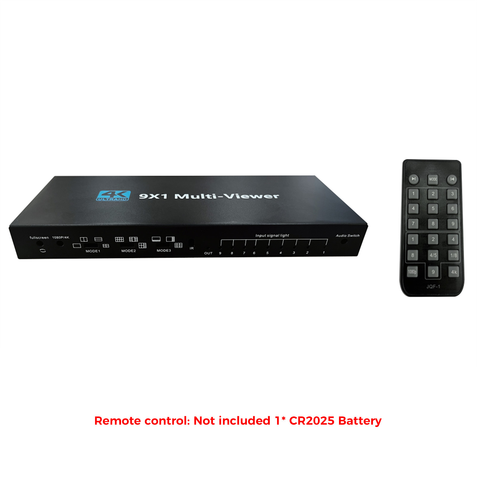 HDMI 9x1 Multiviewer 4K 30hz 9 In 1 Out 1080P Screen Multi-Viewer Switch Box