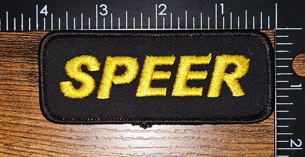 Speer Ammunition Firearms Brand Patch