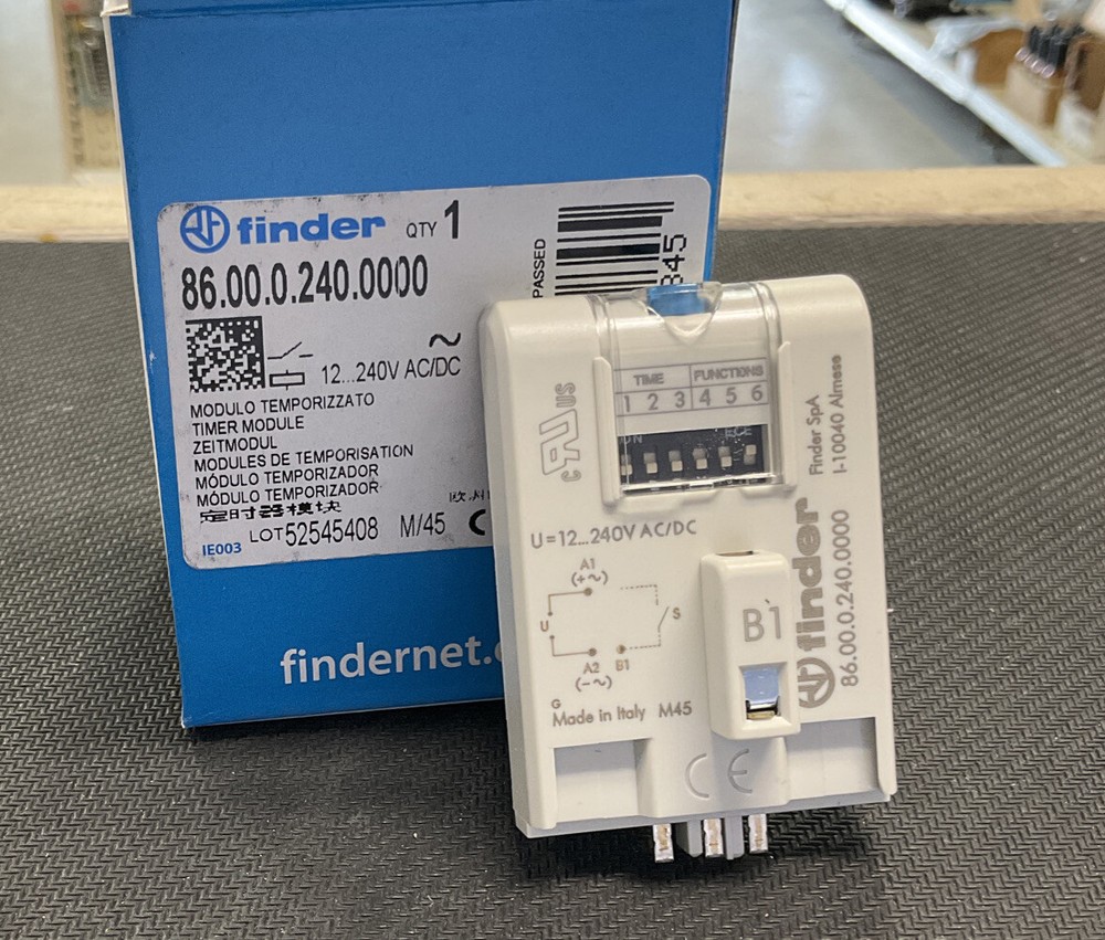 86.00.0.240.0000 - TIMER - 12..240V   AC/DC