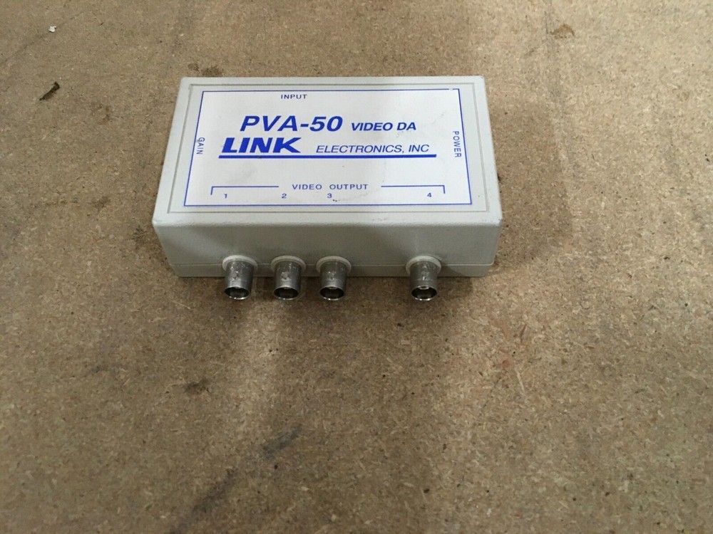 Link Electronics PVA-50 Video Distribution Amplifier