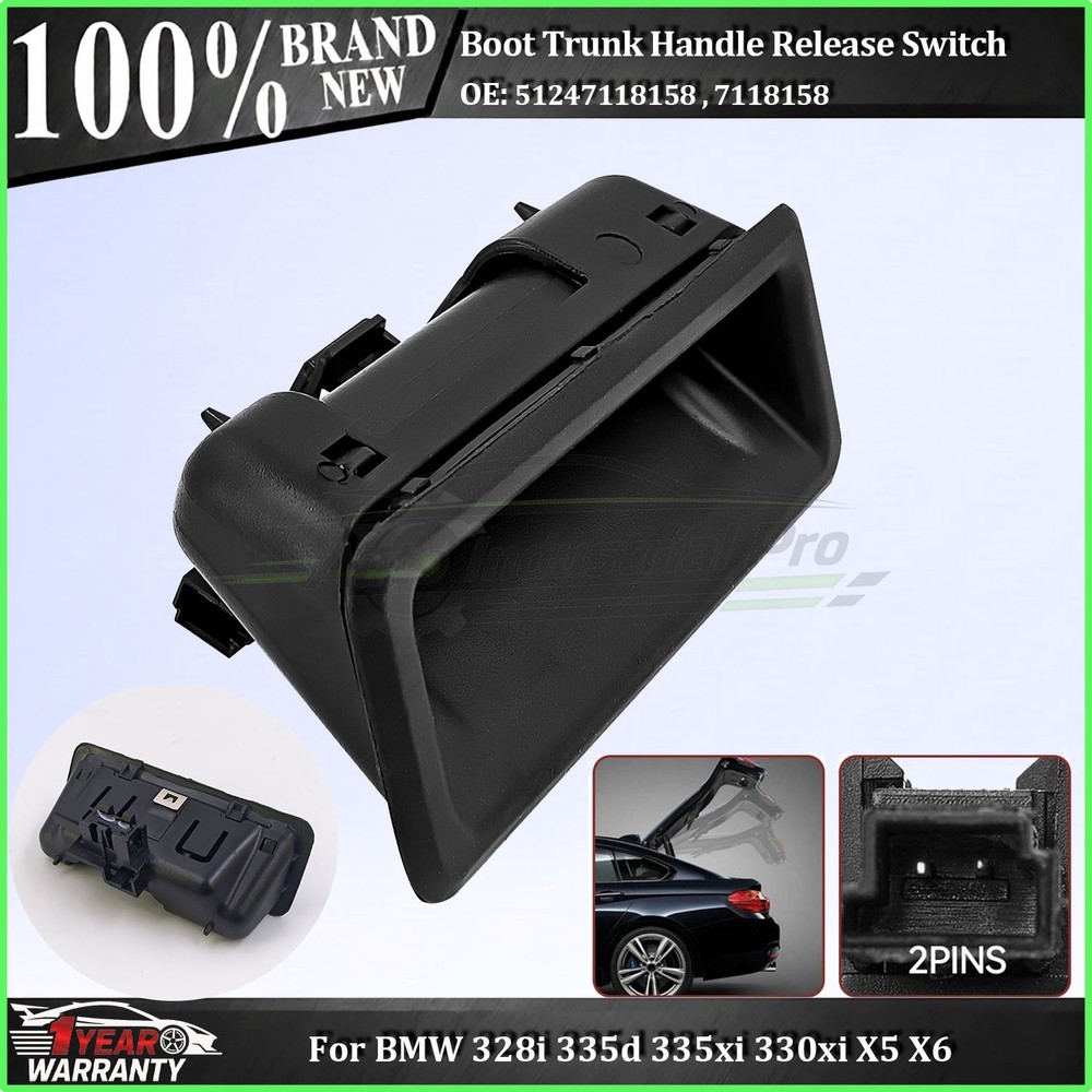 Boot Trunk Handle Release Switch For BMW 1 3 5 Series X1 X5 X6 E82 E88 E90 E91