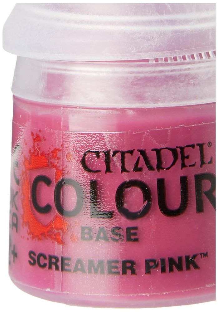 Games Workshop Colour Base Screamer Pink 12ml Paint
