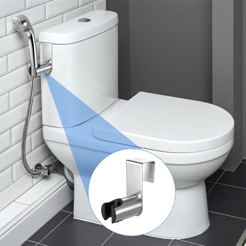 Easy Installation Bathroom Fixture Mount With Various Sprayers Head
