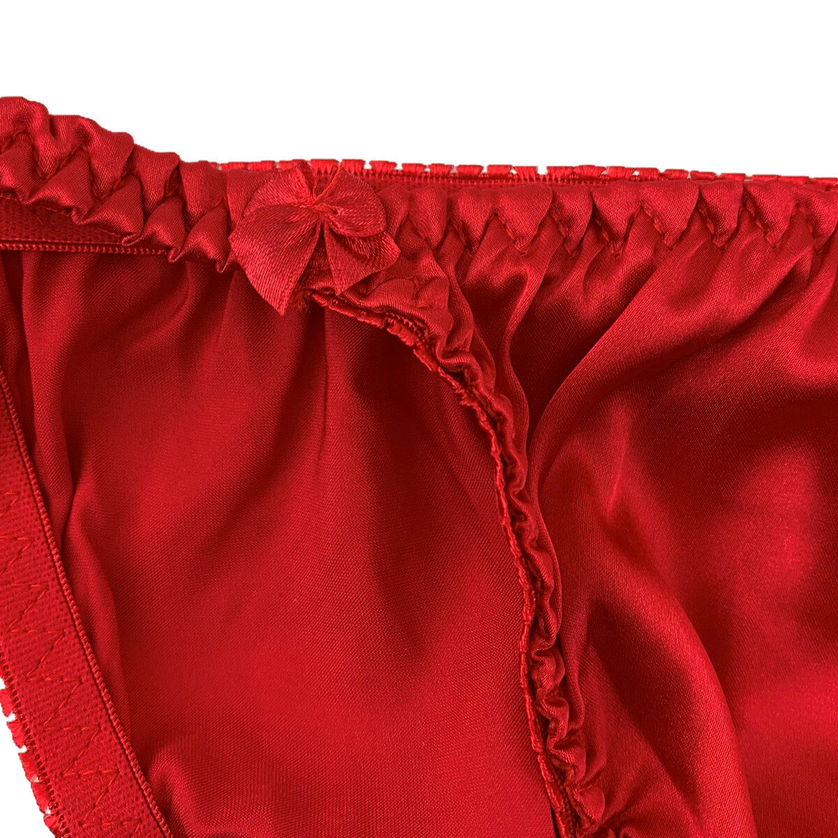 4 Pcs Lot Womens Sexy String Satin Bikinis Panties Silky Briefs Underwear,S-2XL