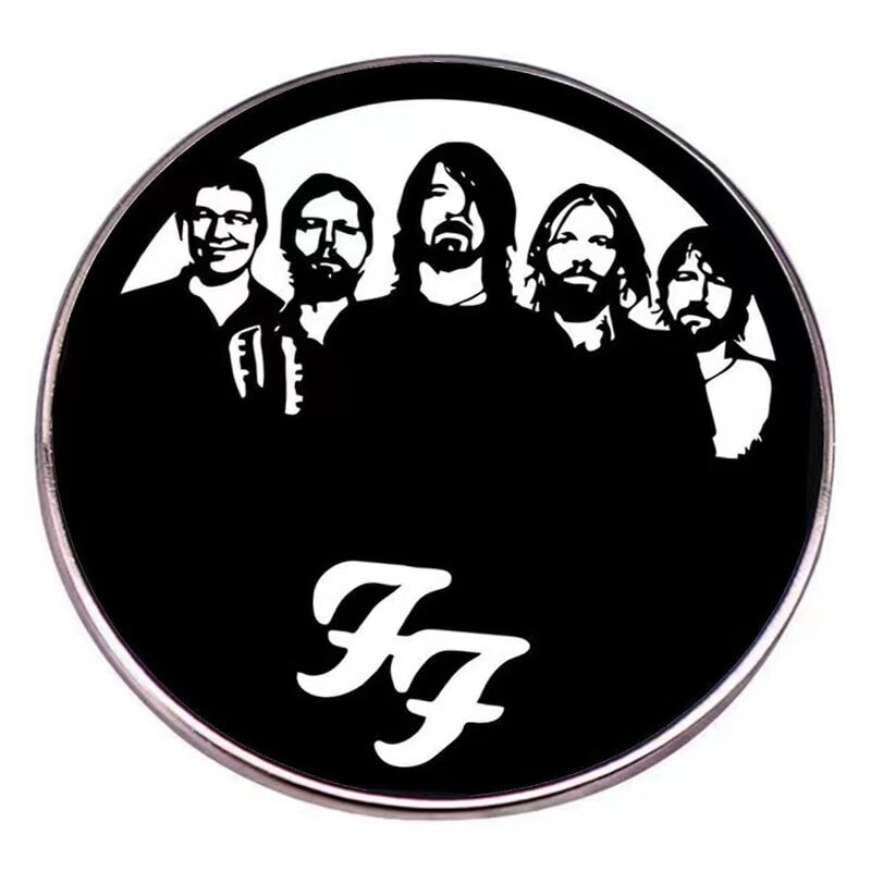 FABULOUS FOO FIGHTERS LAPEL PIN (RARE)...