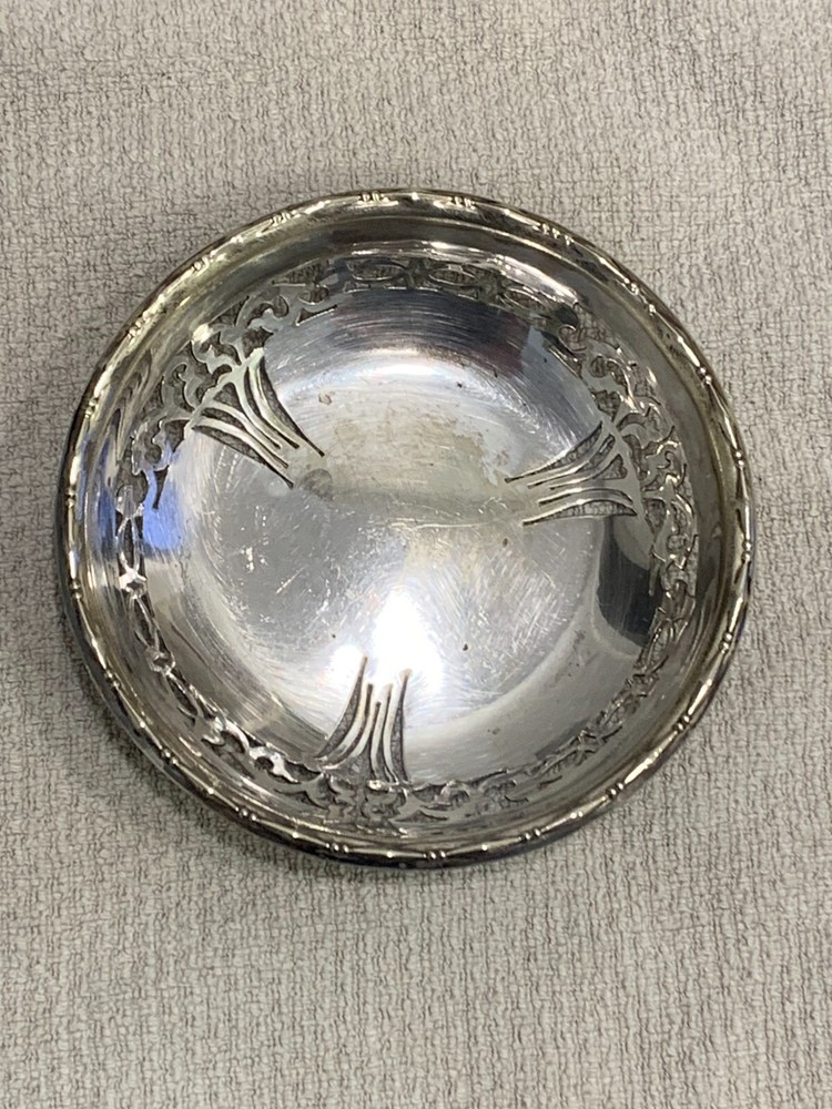 English HAMO EPNS Silver Plated Candy Dish
