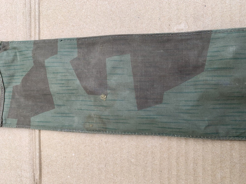 WWII Swiss Splinter Camo Pouch 1942 Dated