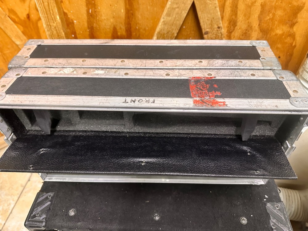 Omega 1U Single Space Wireless Microphone Rack Case #2