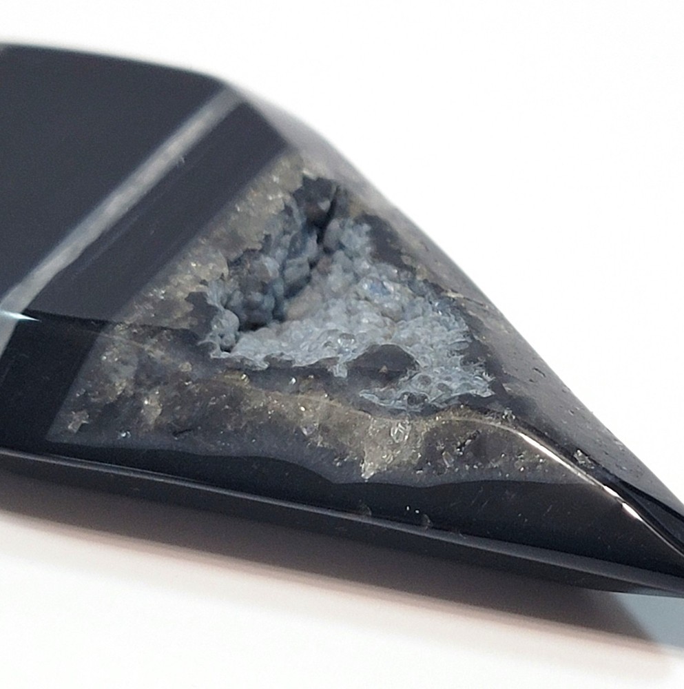 Onyx Flame Botryoidal Carving #1- WYSIWYG