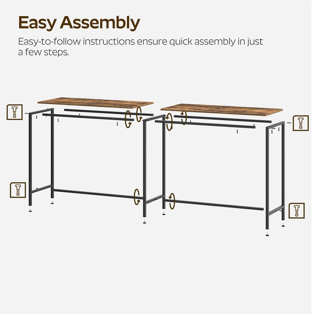 70.8" Long Bar Table Counter Bar Height Table High Top Table Rectangular Hightop