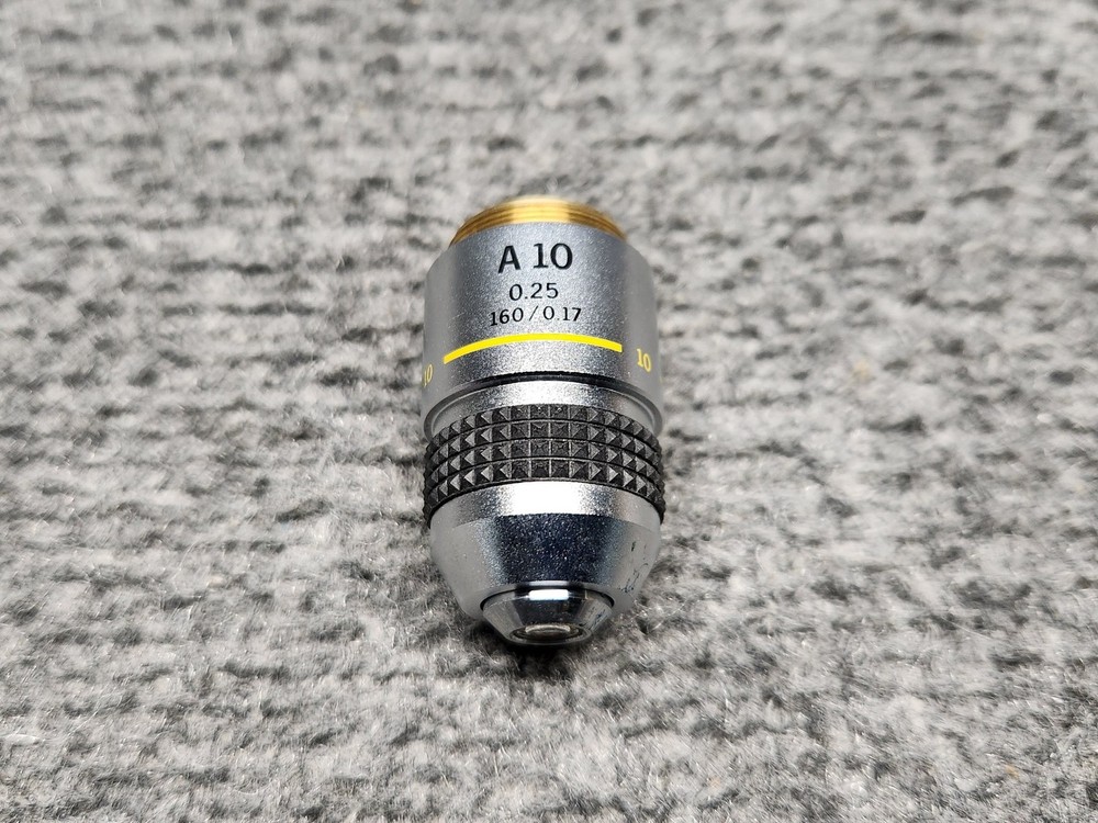 Olympus 10 A10 0.25 160/0.17 Microscope Objective Lens for Olympus Microscope