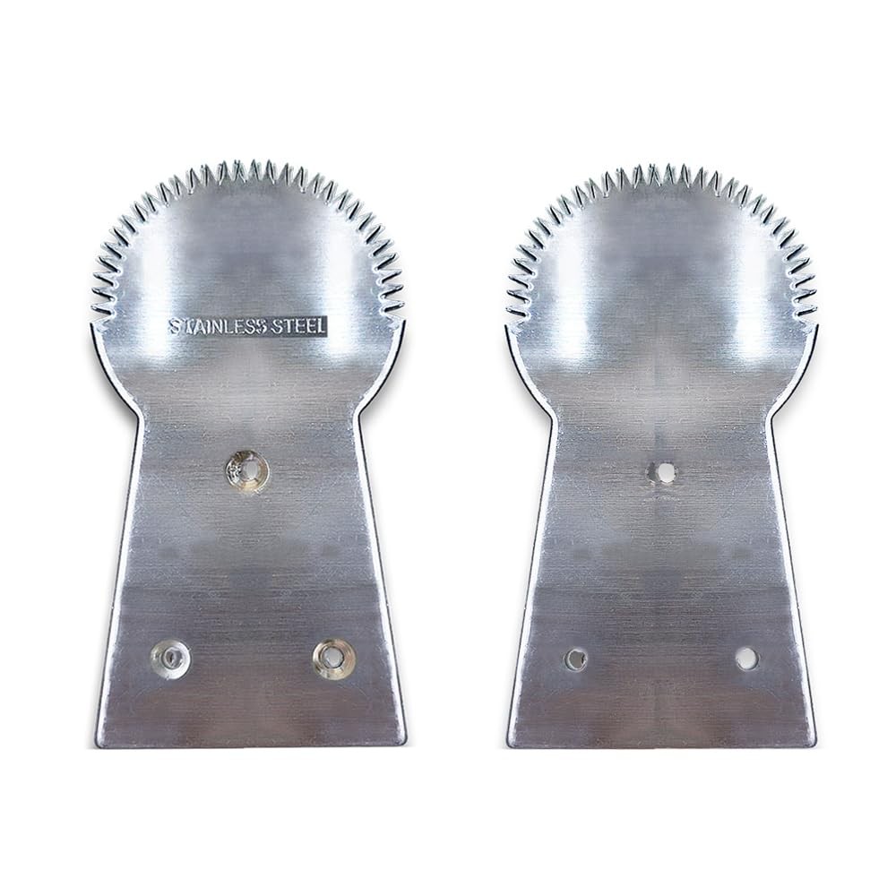 WitnyStore Kitchen Tool 3½" Long Stainless Steel Coconut Grater 3½", Silver