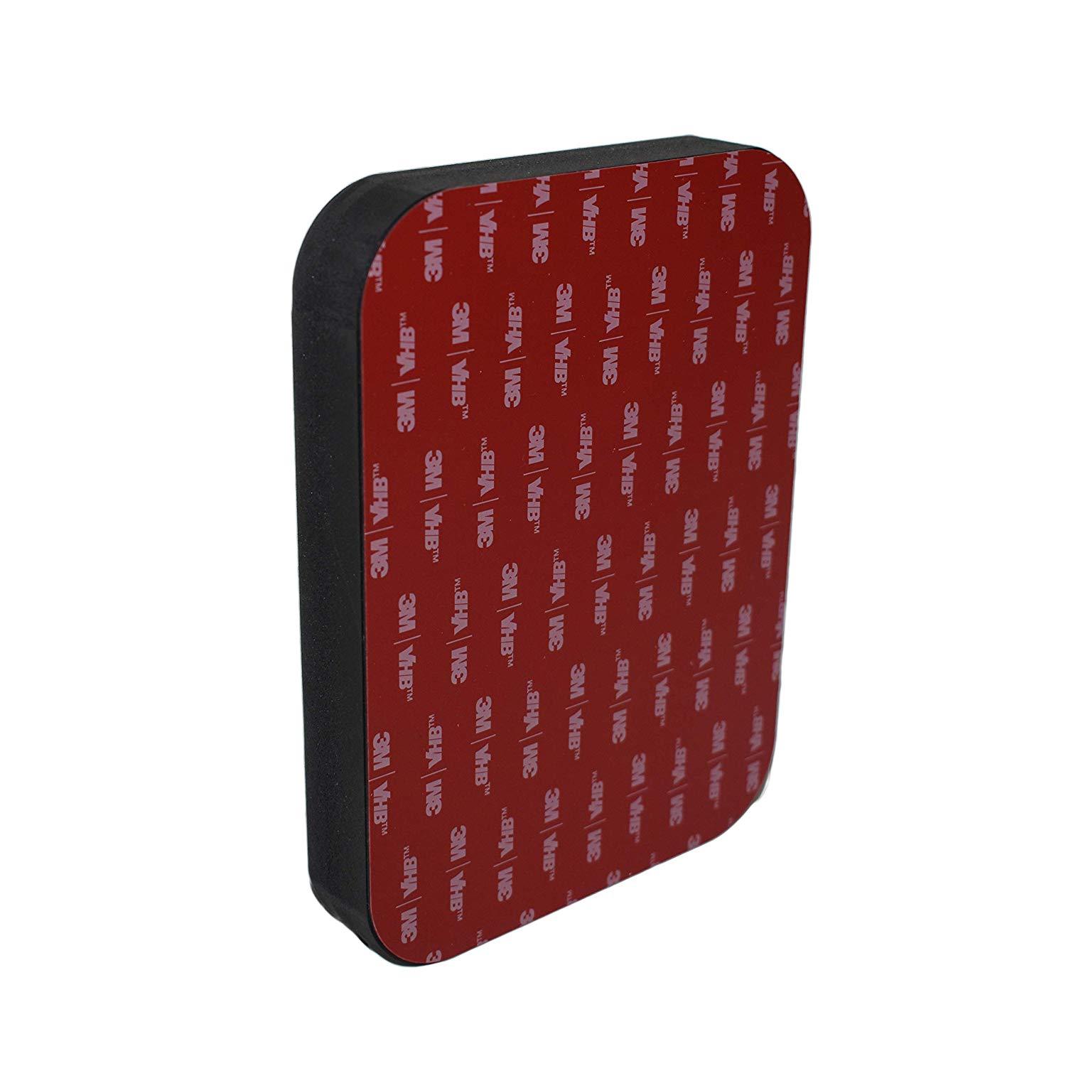 Stern Pad Jumbo Black- 3D Scan Transducer Mounting Kit (No Screwing into Boat)