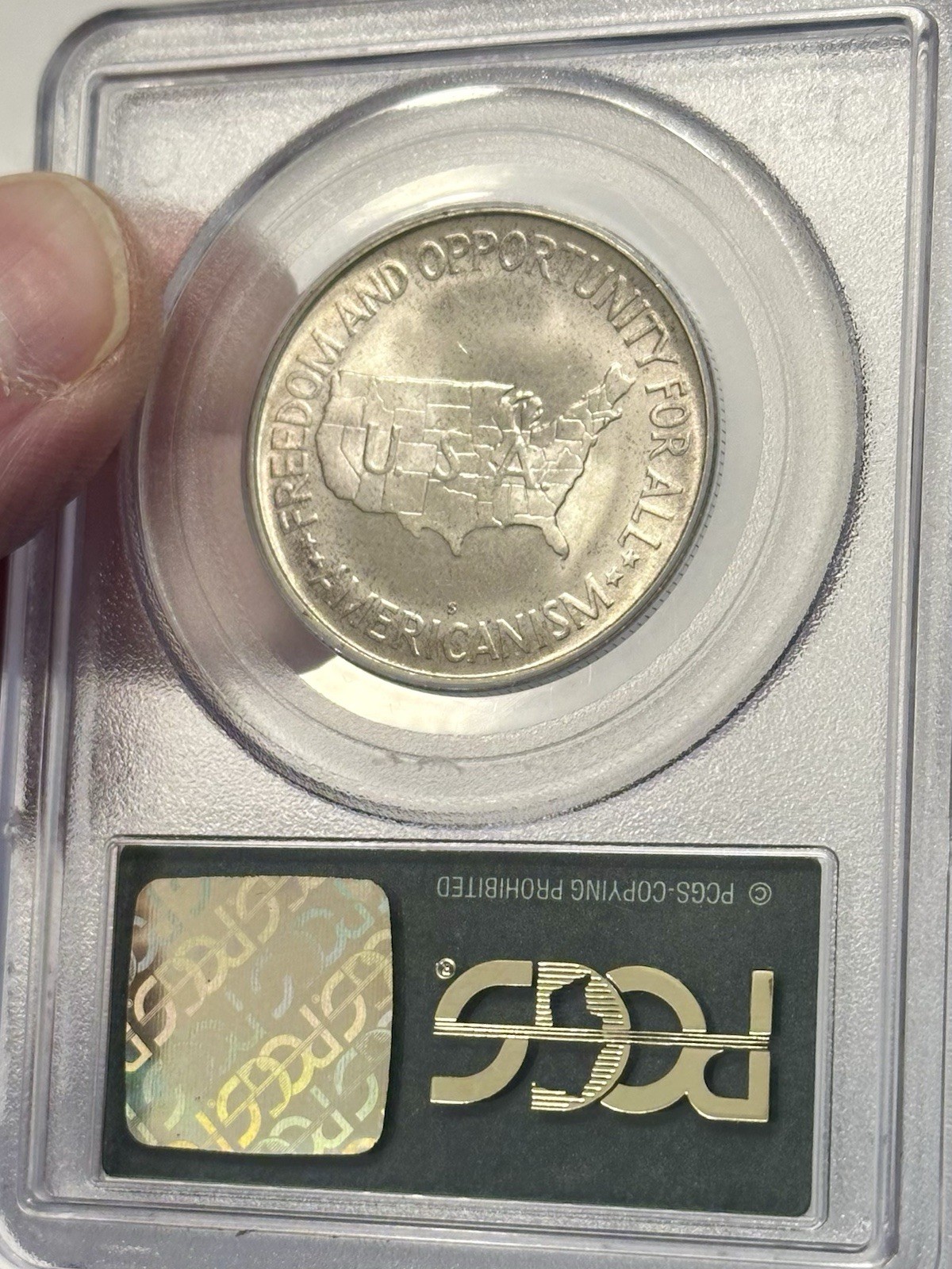 1951-S Washington Carver Commemorative Half Dollar 50C PCGS MS65 OGH