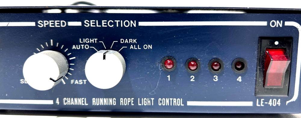 LE-404 4 Channel Running Light Control tested working