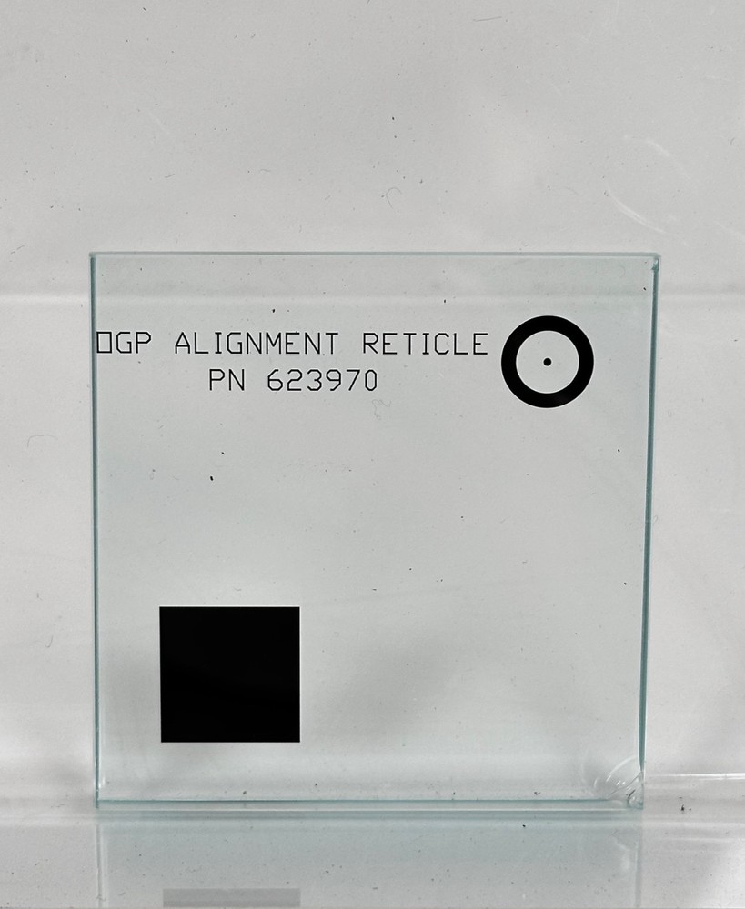 DGP Alignment Reticle 623970 Calibration/Alignment Reticle