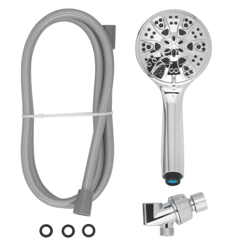 5-Setting Hand Held Shower Head, Chrome